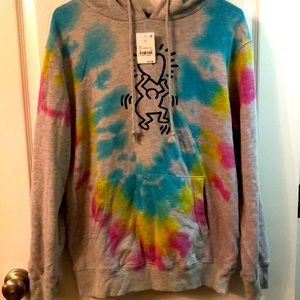 Keith Haring hoodie new with tags. Medium
